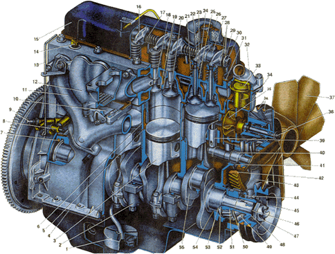 Двигатель ЗМЗ-24(402)
