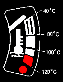 Градуировка шкалы датчика температуры охлаждающей жидкости